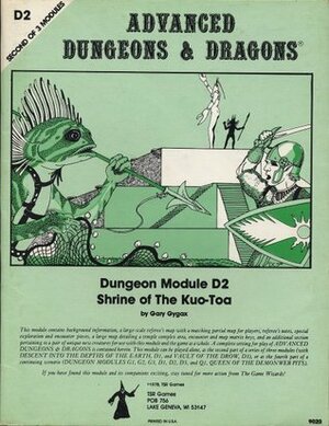 Shrine of the Kuo-Toa by Gary Gygax