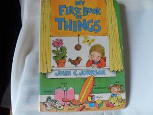 My First Book of Things by John E. Johnson