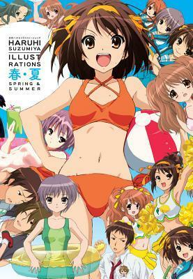 Haruhi Suzumiya Illustrations: Spring & Summer by Various, Tomoe Aratani, Futoshi Nishiya, Kadokawa Shoten, Yukiko Horiguchi, Shoko Ikeda