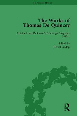 The Works of Thomas de Quincey, Part II Vol 12 by Grevel Lindop, Barry Symonds