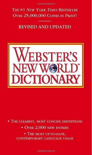 Webster's New World Dictionary by Michael E. Agnes