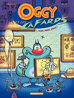 Oggy et les Cafards - Tome 1 - Plouf, Prouf, Vrooo ! (Oggy et les cafards) by Diego Aranega