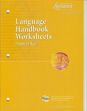 Elements of Literature Fifth Course (Grade 11) Language Handbook Worksheets Answer Key by and Winston, Inc, Holt, Rinehart