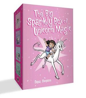 The Big Sparkly Box of Unicorn Magic: Phoebe and Her Unicorn Box Set Volume 1-4 by Dana Simpson