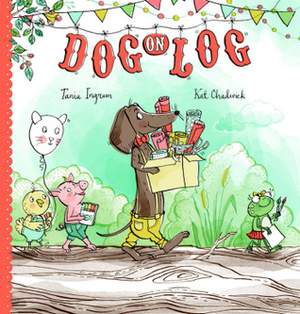 Dog on log by Kat Chadwick, Tania Ingram