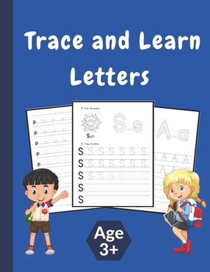 Trace and Learn Letters: Learn How to Write Alphabet Upper and Lower Case by 