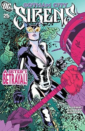 Gotham City Sirens #25 by Peter Calloway, Lorenzo Ruggiero, Andres Guinaldo