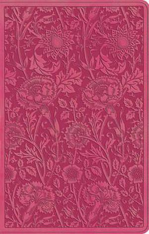 ESV UltraThin Bible (TruTone, Berry, Floral Design) by Crossway Bibles