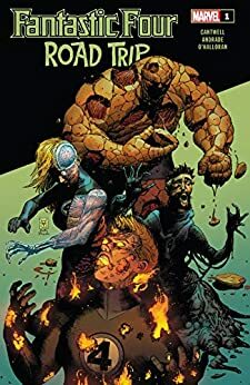 Fantastic Four: Road Trip #1 by Valerio Giangiordano, Christopher Cantwell
