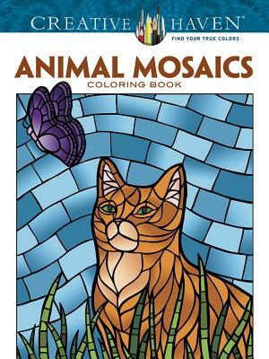 Creative Haven Animal Mosaics Coloring Book by Jessica Mazurkiewicz