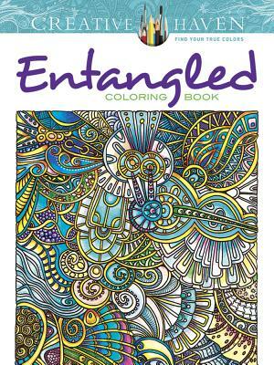 Creative Haven Entangled Coloring Book by Angela Porter