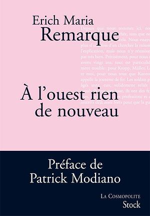 À l'ouest, rien de nouveau by Erich Maria Remarque