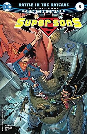 Super Sons #5 by Peter J. Tomasi, Alejandro Sánchez, Jorge Jimenez