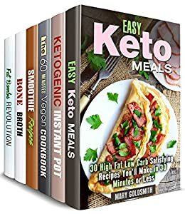 Keto and Detox Box Set by Claire Rodgers, Mindy Preston, Mary Goldsmith