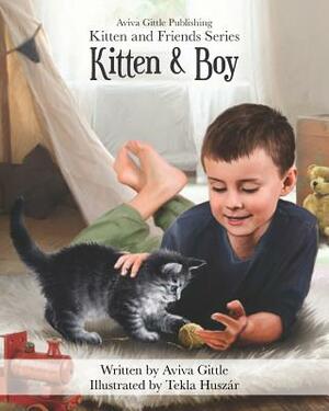 Kitten & Boy by Aviva Gittle