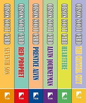 The Tales of Alvin Maker: Seventh Son, Red Prophet, Prentice Alvin, Alvin Journeyman, Heartfire, The Crystal City by Orson Scott Card