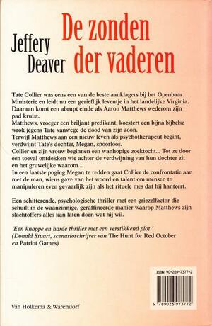 De zonden der vaderen by Jeffery Deaver