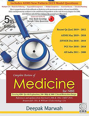 Complete Review of Medicine for Nbe by Deepak Marwah