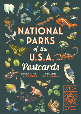 National Parks of the USA Postcards by Kate Siber