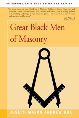Great Black Men of Masonry by Joseph Cox