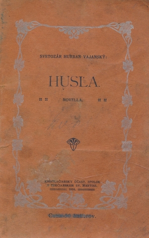 Husľa by Svetozar Hurban Vajansky