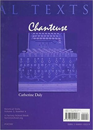 Chanteuse / Cantatrice by Catherine Daly