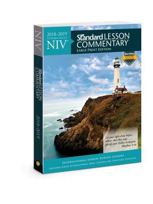 Niv(r) Standard Lesson Study Bible Blue/Yellow Duotone W/ Commentary by Standard Publishing