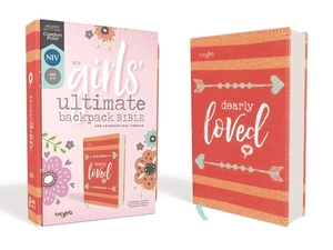 Niv, Girls' Ultimate Backpack Bible, Faithgirlz Edition, Compact, Flexcover, Coral, Red Letter Edition, Comfort Print by The Zondervan Corporation