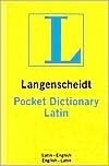 Langenscheidt Pocket Latin Dictionary: Latin-English, English- Latin by S.A. Handford, Mary Herberg