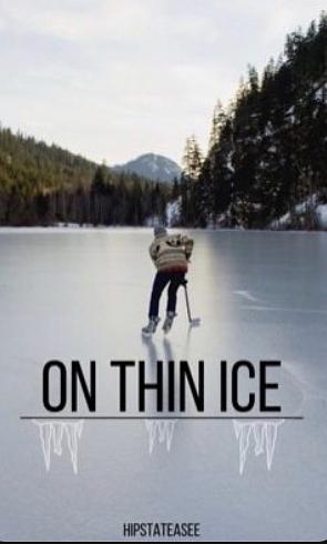 On Thin Ice by hipstateasee