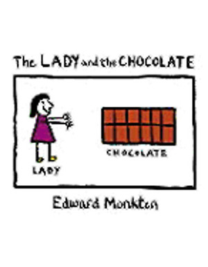 The Lady And The Chocolate by Edward Monkton