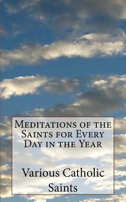 Meditations of the Saints for Every Day in the Year by Bonaventure Hammer O. F. M., Various Catholic Saints