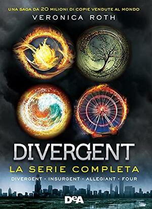 Divergent, la serie completa: Divergent - Insurgent - Allegiant - Four by Veronica Roth