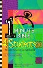 One Minute Bible for Students: With 366 Devotions for Daily Living by John R. Kohlenberger III