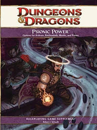 Psionic power by Wizards of the Coast