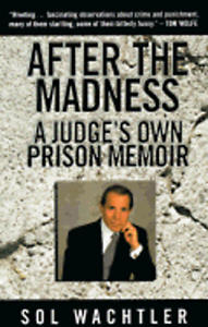 After the Madness:: A Judge's Own Prison Memoir by Sol Wachtler