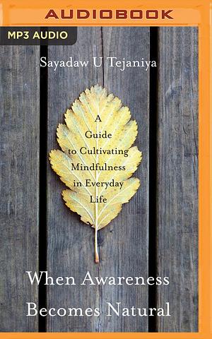 When Awareness Becomes Natural by Sayadaw U. Tejaniya, Sayadaw U. Tejaniya, Robert French, Natalia Theodoridou, Steven Armstrong
