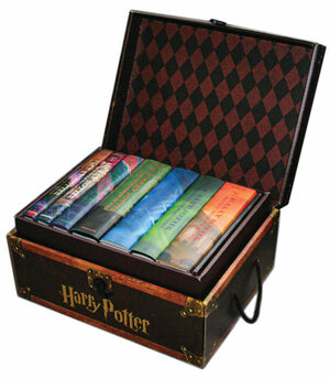1-st Edition Harry Potter Full Book Set Volumes 1-7 Hardcover by J.K. Rowling