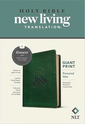 NLT Personal Size Giant Print Bible, Filament Enabled Edition by Tyndale