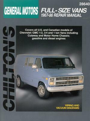 Chevrolet Vans, 1967-86 by Chilton Automotive Books, Chilton Publishing, The Nichols/Chilton