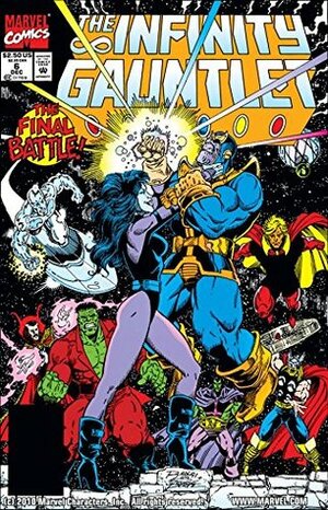 Infinity Gauntlet #6 by Joe Rubinstein, Christie Scheele, Ron Lim, Evelyn Stein, Jim Starlin