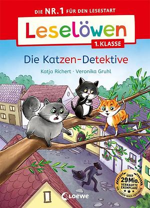 Leselöwen 1. Klasse - Die Katzen-Detektive: Die Nr. 1 für den Lesestart - Mit Leselernschrift ABeZeh - Erstlesebuch für Kinder ab 6 Jahren by Loewe Erstlesebücher