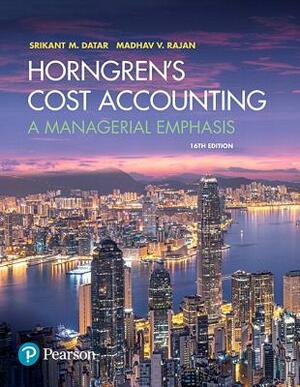 Mylab Accounting with Pearson Etext -- Access Card -- For Horngren's Cost Accounting by Madhav Rajan, Srikant Datar