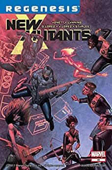 New Mutants #36 by Dan Abnett, Andy Lanning