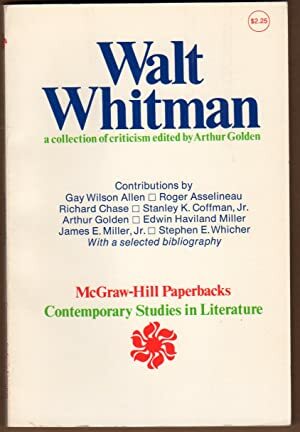 Walt Whitman by Arthur Golden