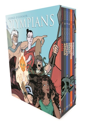 Olympians Boxed Set: Ares, Apollo, Artemis, Hermes, Hephaistos, and Dionysos by George O'Connor