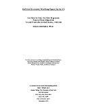 Los Que Se Van, Los Que Regresan: Puerto Rican Migration to and from the United States, 1982-1988 by Edwin Meléndez