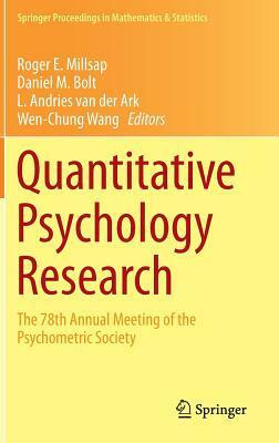 Quantitative Psychology Research: The 78th Annual Meeting of the Psychometric Society by 