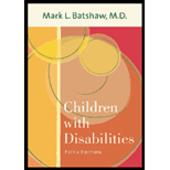 Children with Disabilities by Mark L. Batshaw