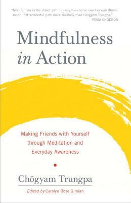 Mindfulness in Action: Making Friends with Yourself Through Meditation and Everyday Awareness by Chögyam Trungpa